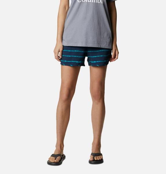 Columbia Pleasant Creek Shorts Blue For Women's NZ94760 New Zealand